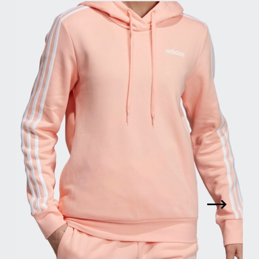 3 STRIPE ADIDAS HOODIE